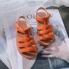 imageFlaryzone ToddlerLittle Kids Classic Rome OpenToe Flat Sandals05brown