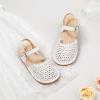 imageFlaryzone ToddlerLittle Kids Classic Rome OpenToe Flat Sandals081white