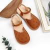 imageFlaryzone ToddlerLittle Kids Classic Rome OpenToe Flat Sandals08brown