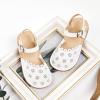 imageFlaryzone ToddlerLittle Kids Classic Rome OpenToe Flat Sandals08white