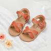 imageFlaryzone ToddlerLittle Kids Classic Rome OpenToe Flat Sandals619brown