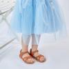 imageFlaryzone ToddlerLittle Kids Classic Rome OpenToe Flat Sandals619brown