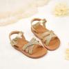 imageFlaryzone ToddlerLittle Kids Classic Rome OpenToe Flat SandalsFr56gold
