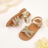 imageFlaryzone ToddlerLittle Kids Classic Rome OpenToe Flat SandalsFr56gold