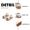 imageFlaryzone ToddlerLittle Kids Classic Rome OpenToe Flat SandalsFr56white
