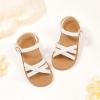 imageFlaryzone ToddlerLittle Kids Classic Rome OpenToe Flat SandalsFr56white