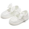 imageFlaryzone Toddler Girls Sneakers Little Girls Running Sports ShoesToddlerLittle KidsFm81white