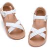 imageFlaryzone ToddlerLittle Kids Classic Rome OpenToe Flat Sandals619white