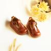 imageFlaryzone Toddler Little Girl Mary Jane School Uniform Oxfords Flat Dress ShoesBrownfr42