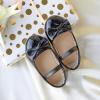 imageFlaryzone ToddlerLittle Girls Ballerina Flat Mary Jane Princess Dress Shoes  Wedding School PartyBlackflr07