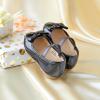 imageFlaryzone ToddlerLittle Girls Ballerina Flat Mary Jane Princess Dress Shoes  Wedding School PartyBlackflr07