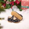 imageFlaryzone ToddlerLittle Girls Ballerina Flat Mary Jane Princess Dress Shoes  Wedding School PartyBlackfr11
