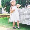 imageFlaryzone ToddlerLittle Girls Ballerina Flat Mary Jane Princess Dress Shoes  Wedding School PartyBlackfr11