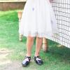 imageFlaryzone ToddlerLittle Girls Ballerina Flat Mary Jane Princess Dress Shoes  Wedding School PartyBlackfr11