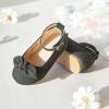 imageFlaryzone ToddlerLittle Girls Ballerina Flat Mary Jane Princess Dress Shoes  Wedding School PartyBlackfr182