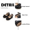 imageFlaryzone ToddlerLittle Girls Ballerina Flat Mary Jane Princess Dress Shoes  Wedding School PartyBlackfr182