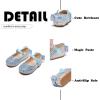 imageFlaryzone ToddlerLittle Girls Ballerina Flat Mary Jane Princess Dress Shoes  Wedding School PartyBluefm20