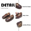 imageFlaryzone ToddlerLittle Girls Ballerina Flat Mary Jane Princess Dress Shoes  Wedding School PartyBrownfr381