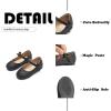imageFlaryzone ToddlerLittle Girls Ballerina Flat Mary Jane Princess Dress Shoes  Wedding School PartyGlitter Blackfh26