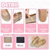 imageFlaryzone ToddlerLittle Girls Ballerina Flat Mary Jane Princess Dress Shoes  Wedding School PartyGlitter Goldfh26