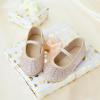 imageFlaryzone ToddlerLittle Girls Ballerina Flat Mary Jane Princess Dress Shoes  Wedding School PartyGoldfh22
