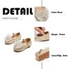 imageFlaryzone ToddlerLittle Girls Ballerina Flat Mary Jane Princess Dress Shoes  Wedding School PartyGoldfm16