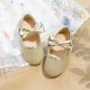 imageFlaryzone ToddlerLittle Girls Ballerina Flat Mary Jane Princess Dress Shoes  Wedding School PartyGoldfr17
