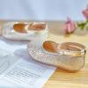 imageFlaryzone ToddlerLittle Girls Ballerina Flat Mary Jane Princess Dress Shoes  Wedding School PartyGoldfr321