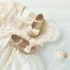imageFlaryzone ToddlerLittle Girls Ballerina Flat Mary Jane Princess Dress Shoes  Wedding School PartyGoldfr385