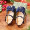 imageFlaryzone ToddlerLittle Girls Ballerina Flat Mary Jane Princess Dress Shoes  Wedding School PartyNavyfr18