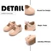 imageFlaryzone ToddlerLittle Girls Ballerina Flat Mary Jane Princess Dress Shoes  Wedding School PartyNudefr11
