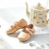 imageFlaryzone ToddlerLittle Girls Ballerina Flat Mary Jane Princess Dress Shoes  Wedding School PartyNudefr381