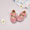 imageFlaryzone ToddlerLittle Girls Ballerina Flat Mary Jane Princess Dress Shoes  Wedding School PartyPinkfm19