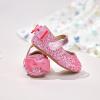 imageFlaryzone ToddlerLittle Girls Ballerina Flat Mary Jane Princess Dress Shoes  Wedding School PartyPinkfr19