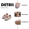 imageFlaryzone ToddlerLittle Girls Ballerina Flat Mary Jane Princess Dress Shoes  Wedding School PartyPinkfr22