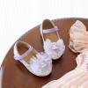 imageFlaryzone ToddlerLittle Girls Ballerina Flat Mary Jane Princess Dress Shoes  Wedding School PartyPurplefm16