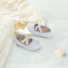 imageFlaryzone ToddlerLittle Girls Ballerina Flat Mary Jane Princess Dress Shoes  Wedding School PartyPurplefm21