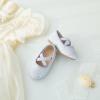 imageFlaryzone ToddlerLittle Girls Ballerina Flat Mary Jane Princess Dress Shoes  Wedding School PartyPurplefm21