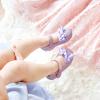 imageFlaryzone ToddlerLittle Girls Ballerina Flat Mary Jane Princess Dress Shoes  Wedding School PartyPurplefr385