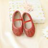 imageFlaryzone ToddlerLittle Girls Ballerina Flat Mary Jane Princess Dress Shoes  Wedding School PartyRedfh22