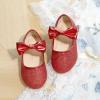 imageFlaryzone ToddlerLittle Girls Ballerina Flat Mary Jane Princess Dress Shoes  Wedding School PartyRedfr17