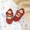 imageFlaryzone ToddlerLittle Girls Ballerina Flat Mary Jane Princess Dress Shoes  Wedding School PartyRedfr17