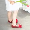 imageFlaryzone ToddlerLittle Girls Ballerina Flat Mary Jane Princess Dress Shoes  Wedding School PartyRedfr18