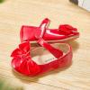 imageFlaryzone ToddlerLittle Girls Ballerina Flat Mary Jane Princess Dress Shoes  Wedding School PartyRedfr18