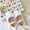 imageFlaryzone ToddlerLittle Girls Ballerina Flat Mary Jane Princess Dress Shoes  Wedding School PartyWhiteflr07