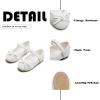 imageFlaryzone ToddlerLittle Girls Ballerina Flat Mary Jane Princess Dress Shoes  Wedding School PartyWhiteflr108