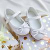 imageFlaryzone ToddlerLittle Girls Ballerina Flat Mary Jane Princess Dress Shoes  Wedding School PartyWhiteflr108