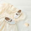 imageFlaryzone ToddlerLittle Girls Ballerina Flat Mary Jane Princess Dress Shoes  Wedding School PartyWhitefm21