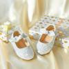 imageFlaryzone ToddlerLittle Girls Ballerina Flat Mary Jane Princess Dress Shoes  Wedding School PartyWhitefr28
