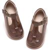 imageFlaryzone Toddler Little Girl Mary Jane School Uniform Oxfords Flat Dress ShoesFr386brown